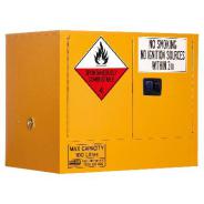 Class 4 Dangerous Goods Storage Cabinet: 100L - 2 Doors - 1 Shelf
