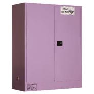 Corrosive Substance Storage Cabinet: Metal - 350L - 2 Doors - 3 Shelves