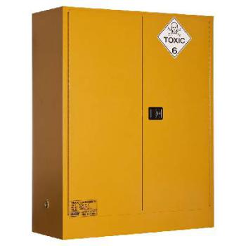 Toxic Substance Storage Cabinet: 250L XL - 2 Doors - 3 Shelves