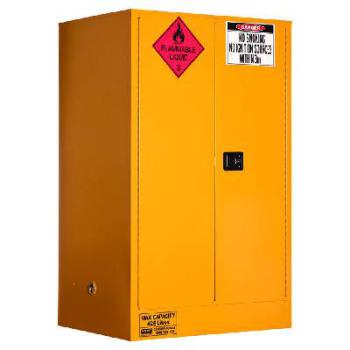 Flammable Liquid Storage Cabinet: 425L - 2 Doors - 3 Shelves
