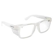 SPECS FRONTSIDE CLEAR LENS WITH CLEAR FRAME 6500