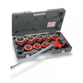 RIDGID RATCHET THREADER SET 12-R  1/2 - 2'' BSPT  65255