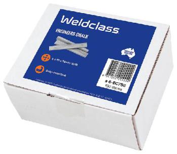 Chalk 10 x 5 x 75mm Split -Box 100 Pcs Weldclass 6-EC755