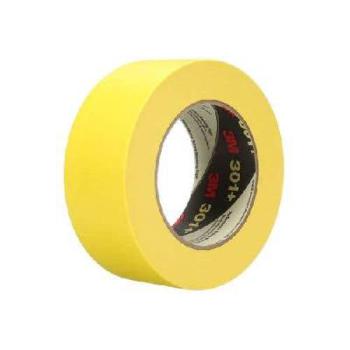 3M TAPE MASKING 301 X 18MM X 55MT YELLOW