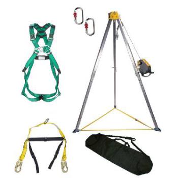 Confined Space Kit MSA Rescuer Stainless Steel Cable 15M 768384