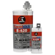 Rapidstick Structural Adhesive, Fast Set, All Substrates, 490ml Dual Cartridge, 10:1 8-420-490