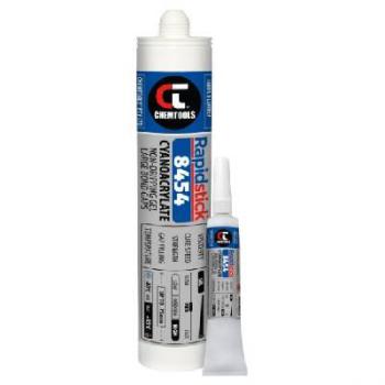 Rapidstick Instant Adhesive (8454), Non-Dripping Gel, Large Bond Gaps, 300g Cartridge 8454-300