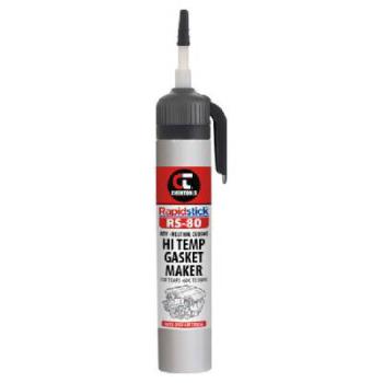Rapidstick Gasket Maker, Hi Temp, RTV, Grey, 200ml Auto-Dose Cartridge 8-RS80gY-200