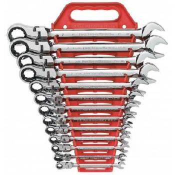 Gearwrench Spanner Set Ratchet Flex Hd Comb 13pc 5/16-1'' 9702D
