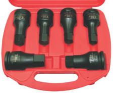 Impact Sockets Inhex 3/4 6pc Sae 98708