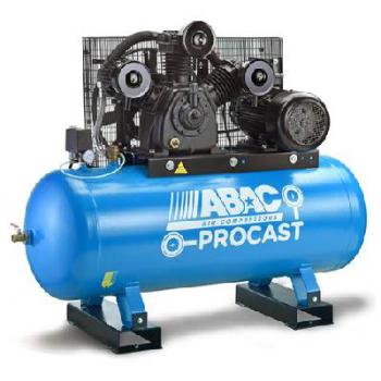 ABAC Air Compressor Belt Drive Stationary 3 Phase 10Hp 270Ltr Fad 1250 L/Min - ABAC353-10270