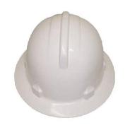 Hard Hat Wide Brim White Polycarb (Type 2) - WH HH44:WH