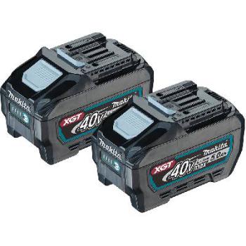Makita 40V Max 5.0Ah Li-Ion Battery Twin Pack - B-90489