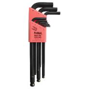 Bondhus Hex Key Set 9 Prohld Ball End L-Wr 1.5-10mm BD74999