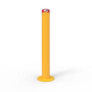 Bollard 140mm Surface Mounted - Galvanised and Powder Coated