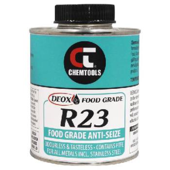 Deox R23Fs Anti-Seize, Food Safe, 500g Brush Top CT-R23FS-500BT