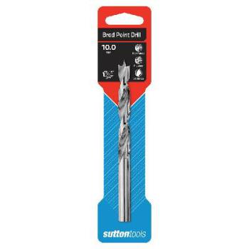 Drill Point Wood HSS 10.0mm Sutton D5001000
