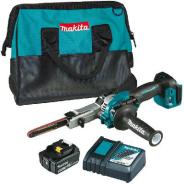 Makita 18V 5.0Ah 9mm Brushless Cordless Power File Kit - DBS180RTX1