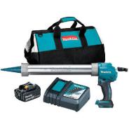 Makita 18V 3.0Ah Cordless 600ml Sausage Caulking Gun Kit With Bag - DCG180FBX1