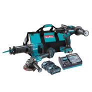 Makita 40V Max 4.0Ah Brushless Cordless 3 Piece Combo Kit - DK0133G302