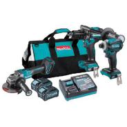 Makita 40V Max 4.0Ah Brushless Cordless 3 Piece Combo Kit - DK0140G302