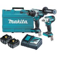 Makita 18V 5.0Ah Brushless Cordless 2 Piece Combo Kit - DLX2419T