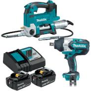 Makita 18V 5.0Ah Cordless 2 Piece Combo Kit - DLX2542T