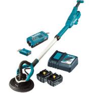 Makita 18V 5.0Ah 225mm Brushless Cordless AWS Drywall Sander Kit - DSL801TUX2