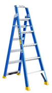Bailey Dual Purpose Step Ladder Fibreglass Dp6 With Tree Pole Support 150kg Ind FS13668