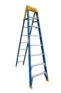 Bailey Dual Purpose Step Ladder Pro Fibreglass Fse8 Punchlock 150kg FS13987