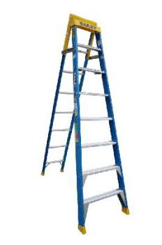 Bailey Dual Purpose Step Ladder Pro Fibreglass Fse8 Punchlock 150kg FS13987