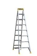 Bailey Dual Purpose Step Ladder Pro Aluminium Dp8 150kg Punchlock FS13990