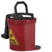 OATES PLASTIC MOP BUCKET RED 16LTR  IW-008R