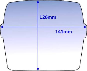 Lens Clear Outer Suit Jackson Wh70 Pk10 Weldclass KC-J9931
