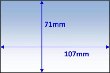 Lens Clear Inner 107 x 71mm Suit Jackson Wh70 Pk10 Weldclasss KC-J9932