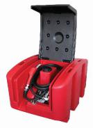 Alemlube Fuel Storage Kit Lo9Ckable Diesel 200Ltr 50 L/M Auto Nozzle L20040PA