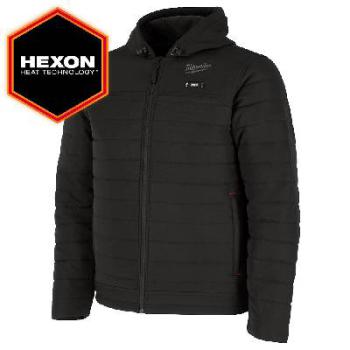 Milwaukee M12 AXIS Heated Jacket Black - XL - M12AHJBLK0XL