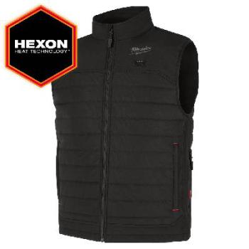 Milwaukee M12 AXIS Heated Vest Black - XXL - M12AHVBLK0XXL