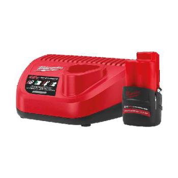 Milwaukee M12 Redlithium High Output 2.5Ah Starter Pack