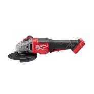 Milwaukee Angle Grinder 125mm 18V Brushless Deadman Paddle Switch Rapid Stop Skin Only M18Fsag125Xpd