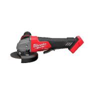 Milwaukee Angle Grinder 125mm 18V Brushless Deadman Paddle Skin M18FAG125XPD-0