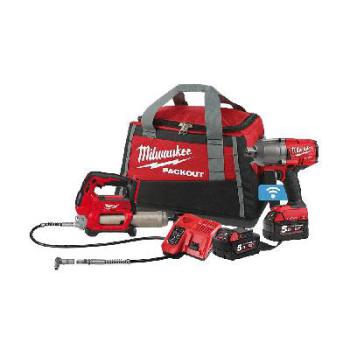 Milwaukee Power Pack M18 Fuel 2 Piece 2F2 M18FPP2F2-502P Bonus 3Rd Battery