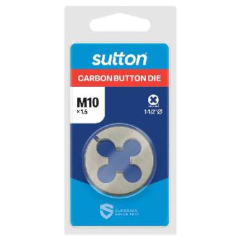 BUTTON DIE CARBON M10 X 1.5 X 1-1/2D  M4011000