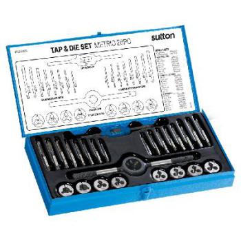 Tap & Die Set Metric 26Pce Sutton M500M26 M2-M6