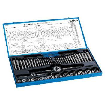 Tap & Die Set Carbon Metric Crse/BSW Ctd1 Sutton M500WM52
