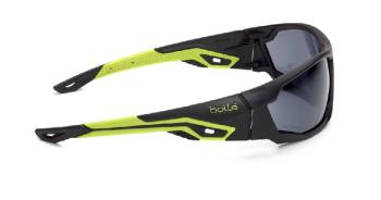 Specs Bolle Mercuro Yellow / Black Temples Platinum AS/AF Smoke Lens MERPSF