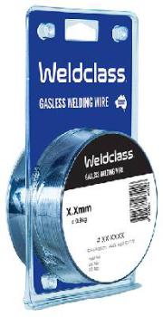 Wire Gasless E71T-11 0.9mm 0.9kg Weldclass P2-094FM