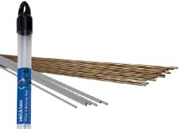 Brazing Rods Manganese Bronze Bare 3.2mm Pk10 Weldclass P2-FRMB32B/10