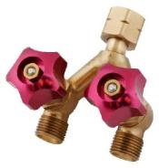 Y-Piece With Valves 5/8