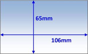 Lens Clear Inner 106 x 65mm Suit Unimig Various Pk5 Weldclass P7-CL10665/5